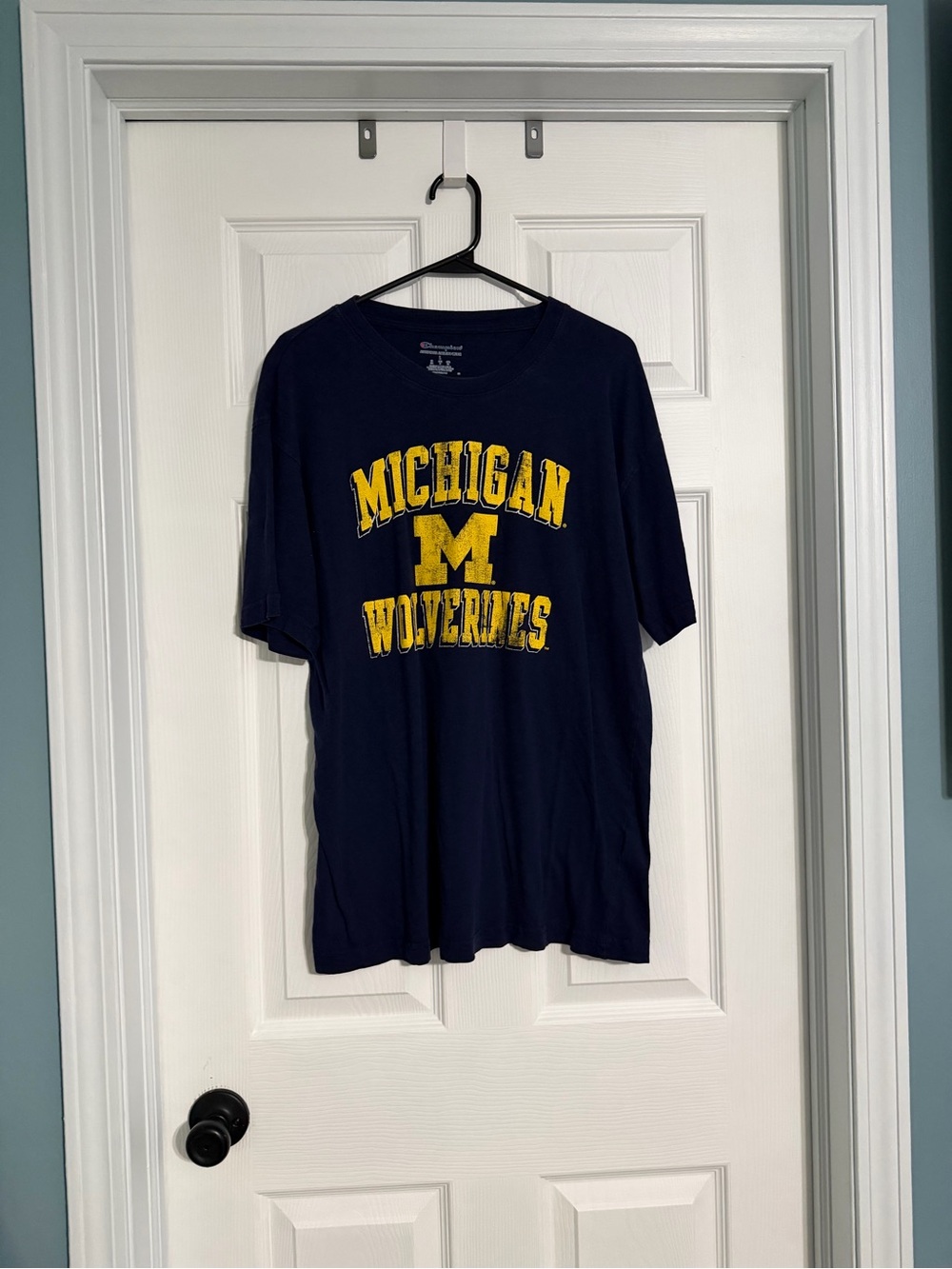 Champion Michigan Wolverines T-Shirt Size Large